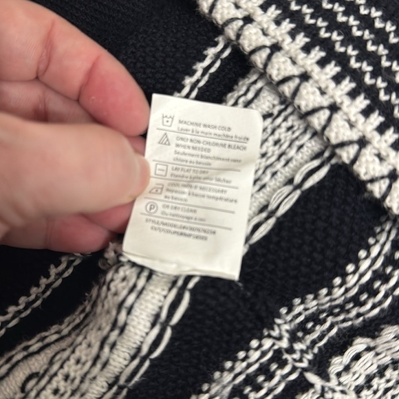 Vince Black and White Duster Vest
Cardigan Sweater Long Line oversized XS - Picture 8 of 10